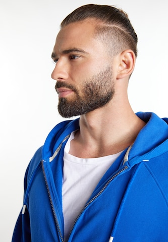 DreiMaster Maritim Zip-Up Hoodie in Blue