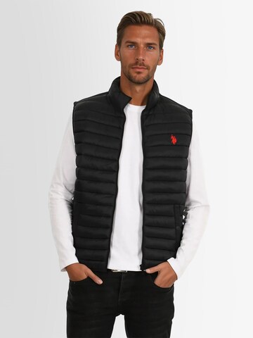 U.S. POLO ASSN. Vest in Black