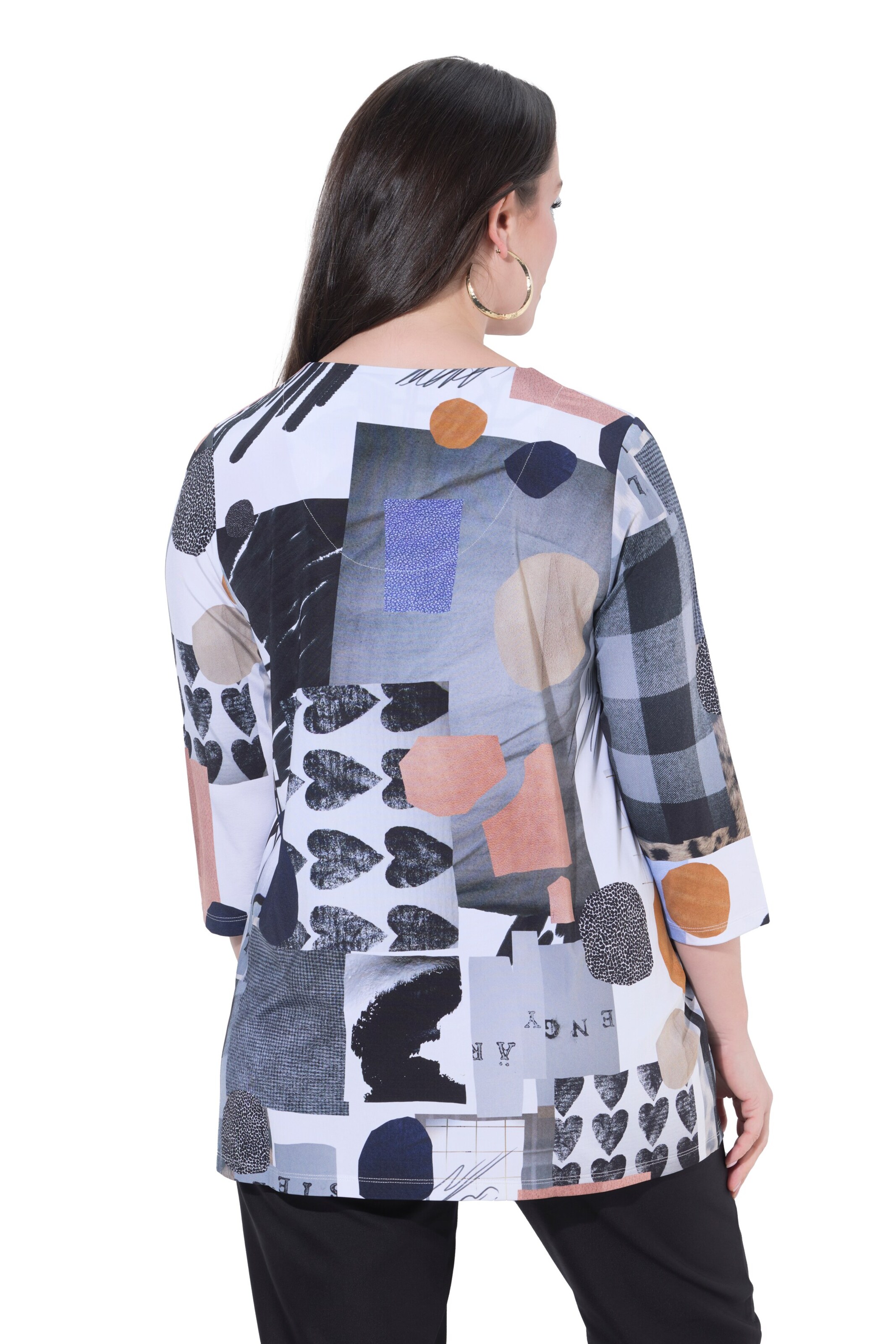 Ulla Popken Shirt in Gemengde kleuren