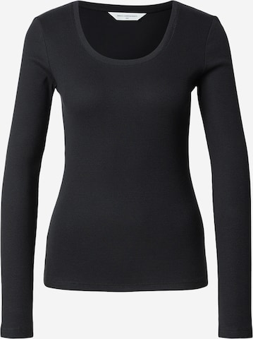 MSCH COPENHAGEN Póló 'Jeanie Rasm' - fekete: elől