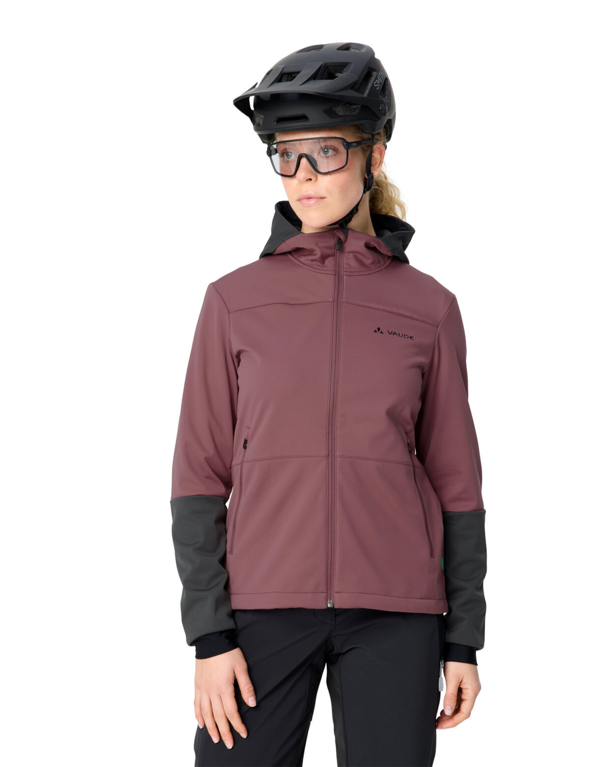 VAUDE Sports jacket 'Qimsa' in Red