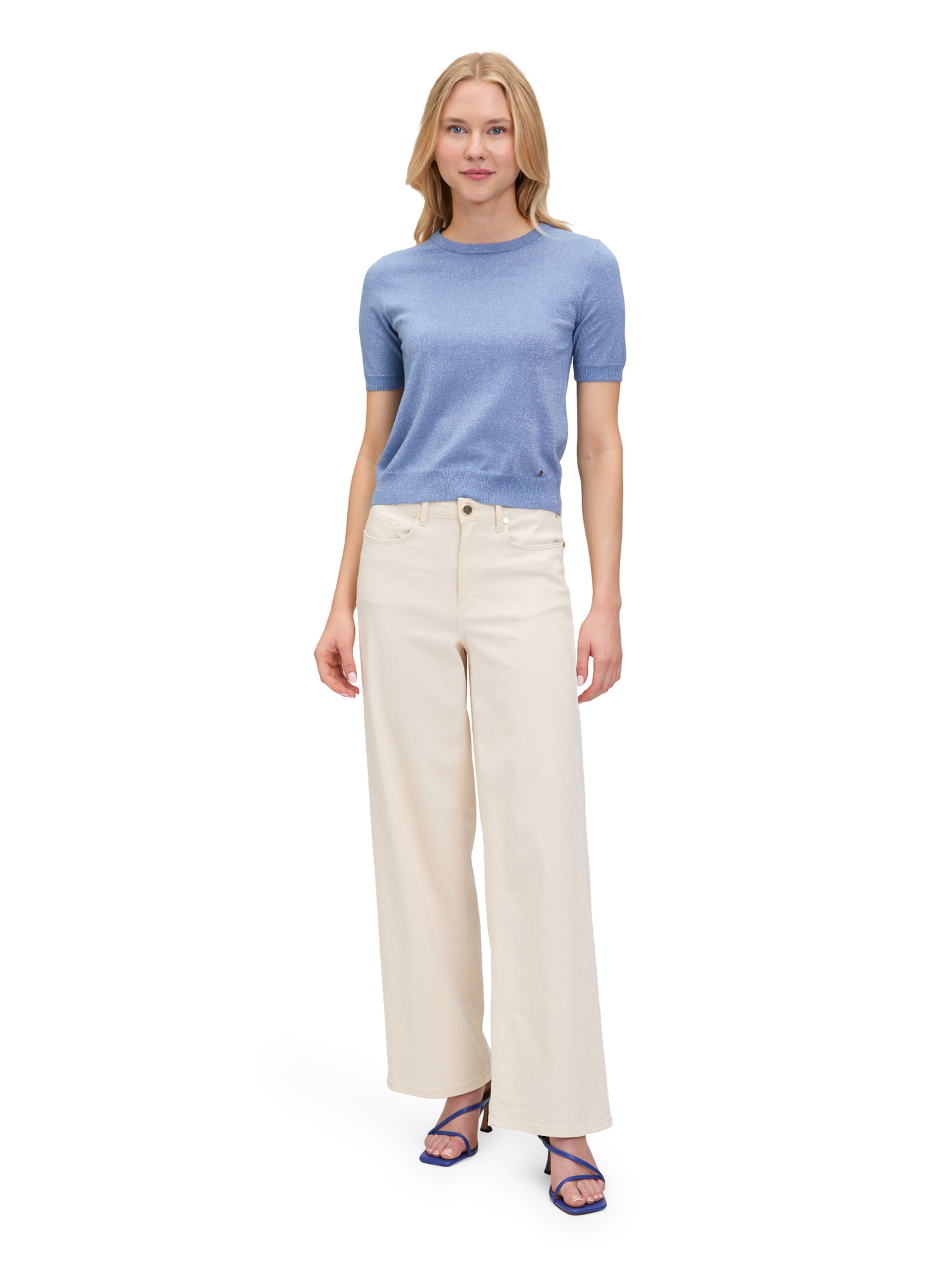 Pull-over Betty & Co en bleu