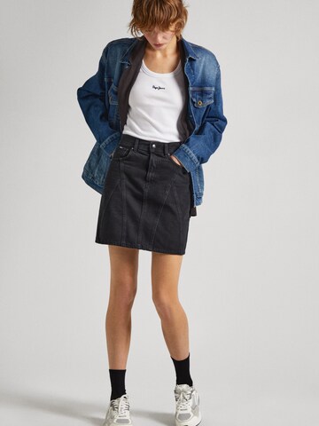 Pepe Jeans Skirt 'Lilly Deco' in Black