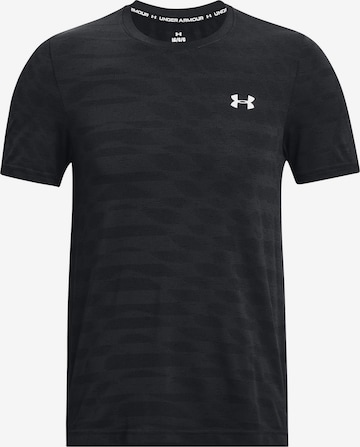 UNDER ARMOUR Functioneel shirt 'Novelty' in Zwart: voorkant