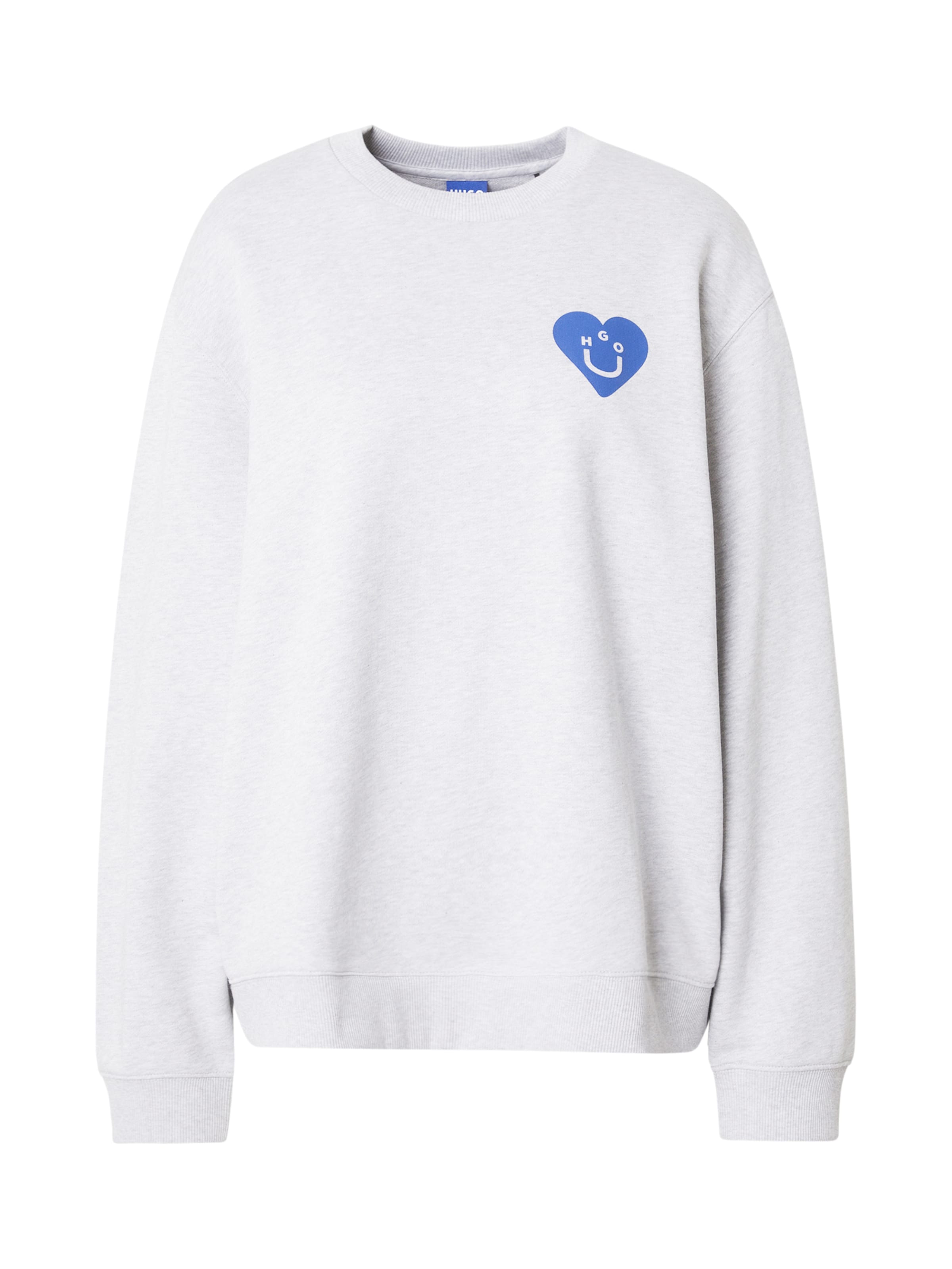 Felpa di HUGO in grigio: frontale
