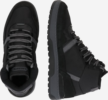 LACOSTE High-Top Sneakers in Black