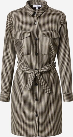 EDITED Blusekjole 'Annabel' i beige / grå, Produktvisning