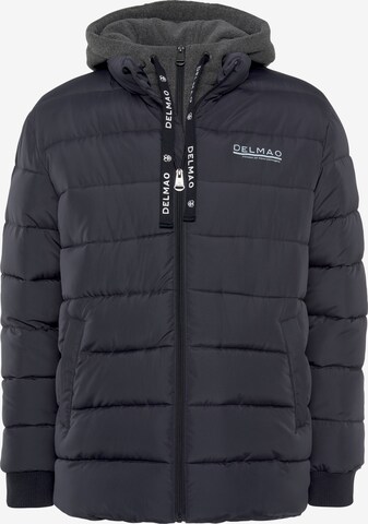 DELMAO Winter Parka in Blue: front