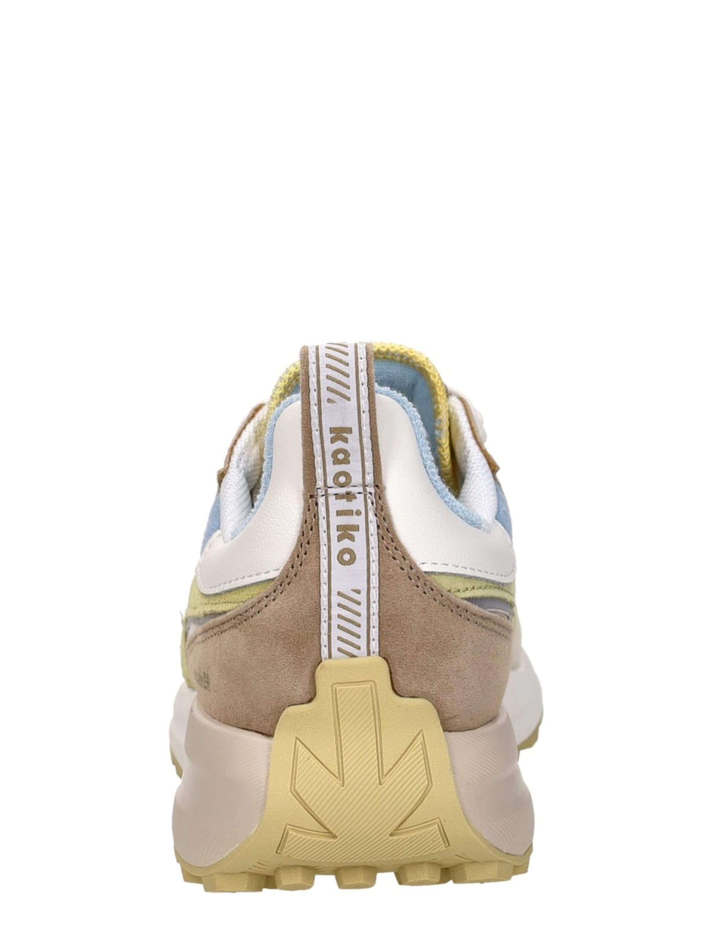 Kaotiko Sneakers laag 'Detroit' in Geel