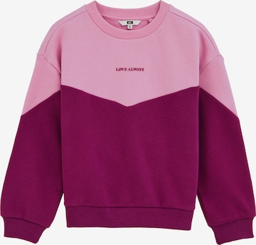 rožinė WE Fashion Megztinis be užsegimo: priekis