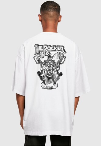Merchcode T-Shirt 'Thin Lizzy - Rocker in Weiß: predná strana