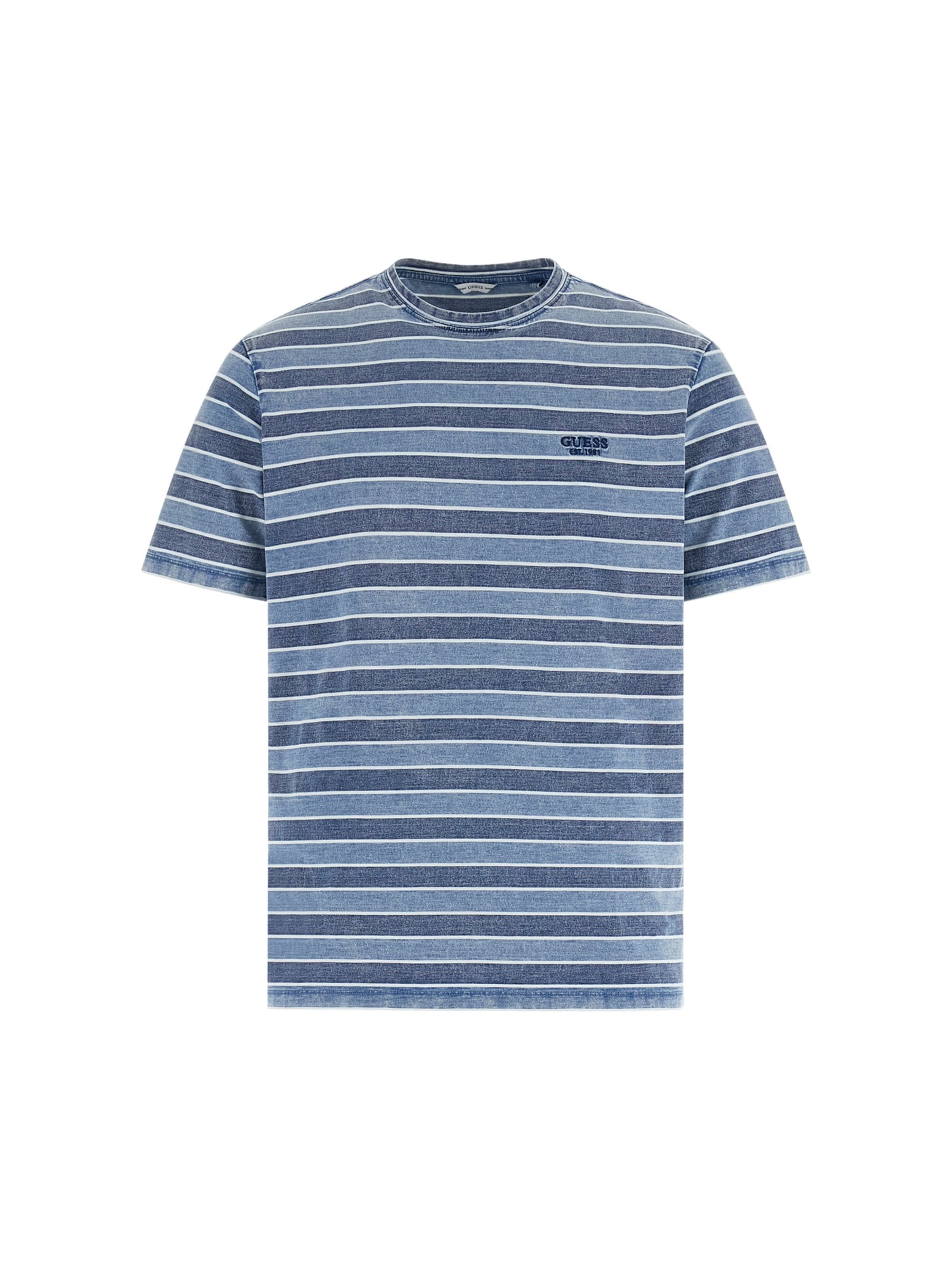 GUESS Футболка в Синий: спереди