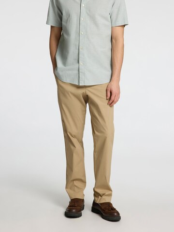 SELECTED HOMME regular Bukser '190' i beige: forside