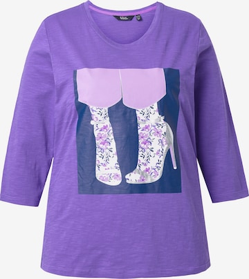 Ulla Popken Shirt in Purple: front