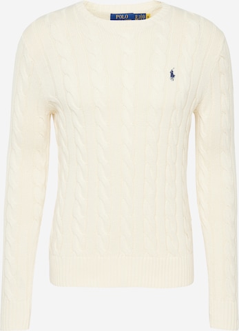 Pull-over 'DRIVER' Polo Ralph Lauren en beige : devant
