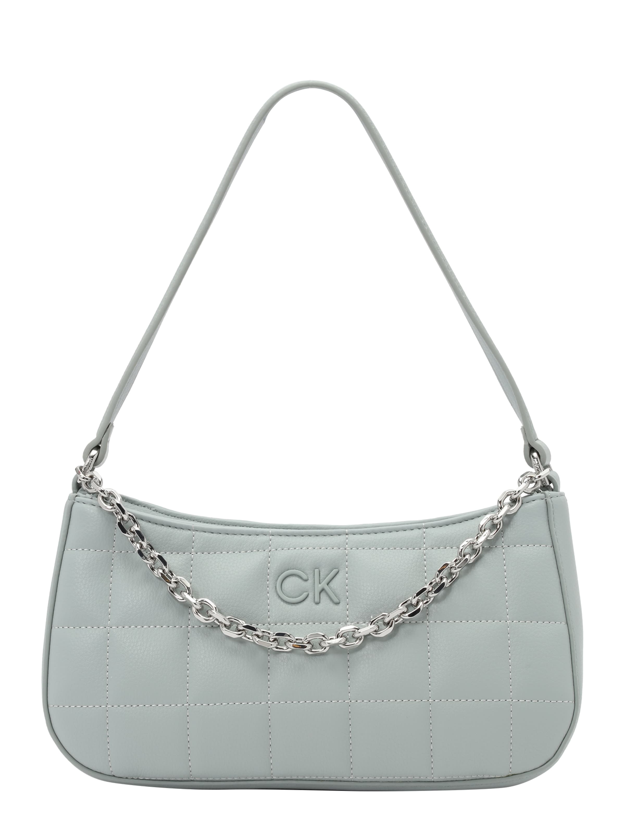 Calvin Klein Shoulder Bag in Green: front
