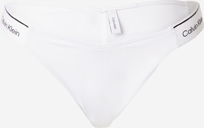 Calvin Klein Swimwear Долнище на бански тип бикини 'META LEGACY' в черно / бяло, Преглед на продукта
