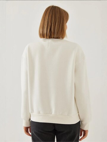 Sweat-shirt Bianco Lucci en beige