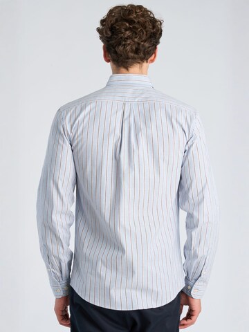 Coupe regular Chemise Lindbergh en bleu