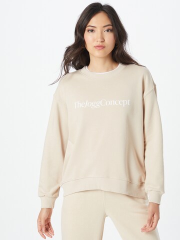 The Jogg Concept Sweatshirt in Beige: voorkant