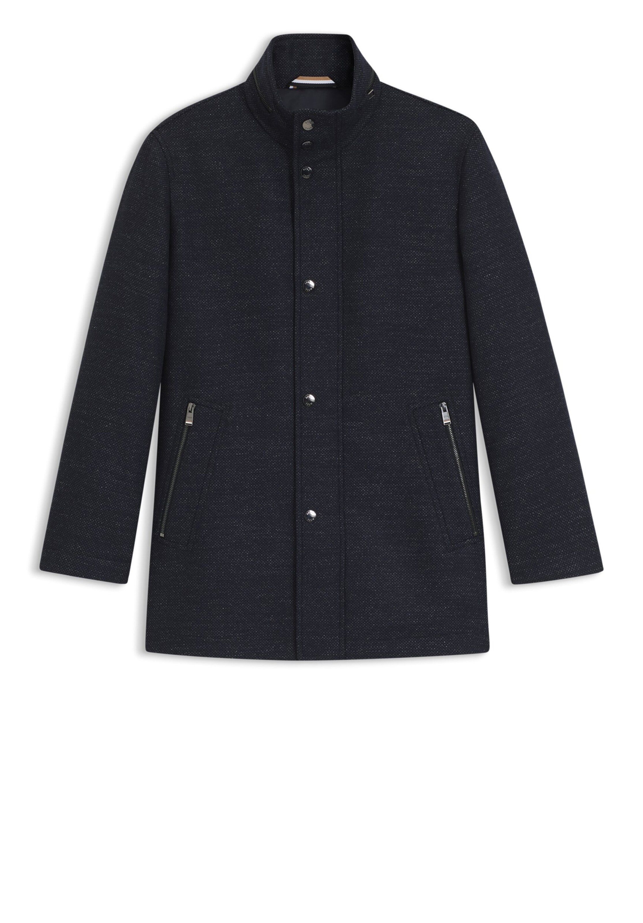 BOSS Between-Seasons Coat 'Camron' in Blue: front