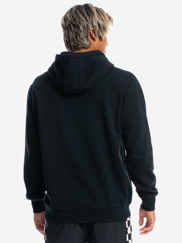 QUIKSILVER Athletic Sweatshirt in Black