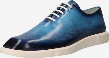 MELVIN & HAMILTON Lace-Up Shoes 'Aston' in Blue: front