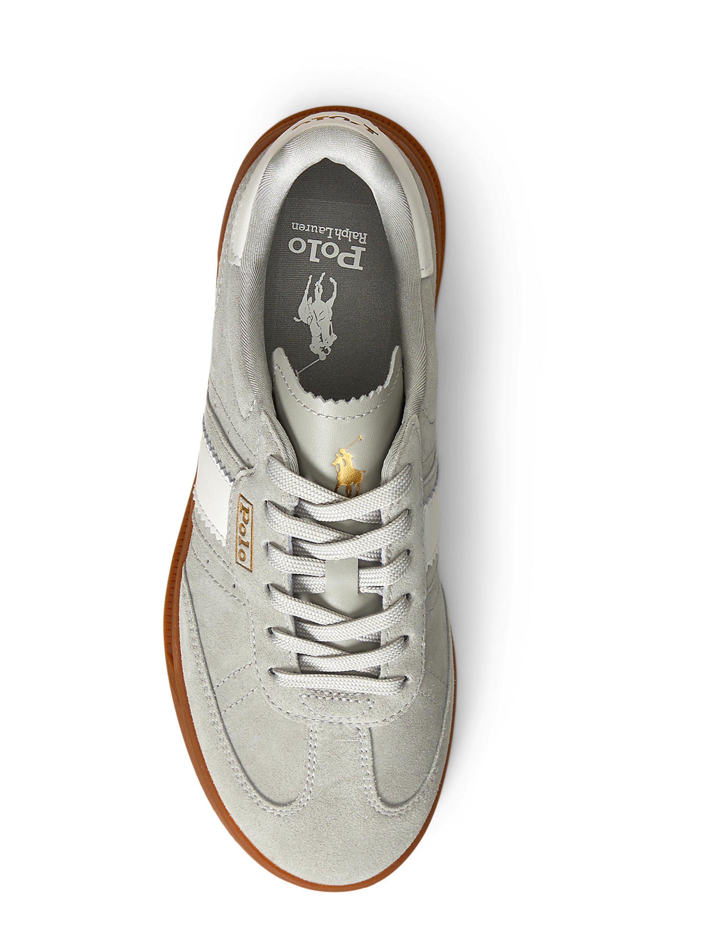 Polo Ralph Lauren Nízke tenisky 'HTR AERA' - Sivá