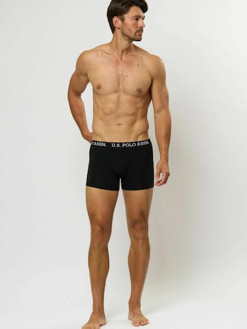 U.S. POLO ASSN. Boxershorts 'Walter' in Zwart