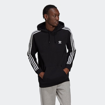 Bluză de molton de la ADIDAS ORIGINALS pe negru: față