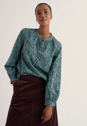 Seasalt Cornwall Shirt 'St Mawes' in Groen: voorkant