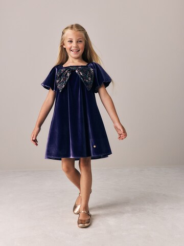 LAURA ASHLEY Jurk in Blauw: voorkant