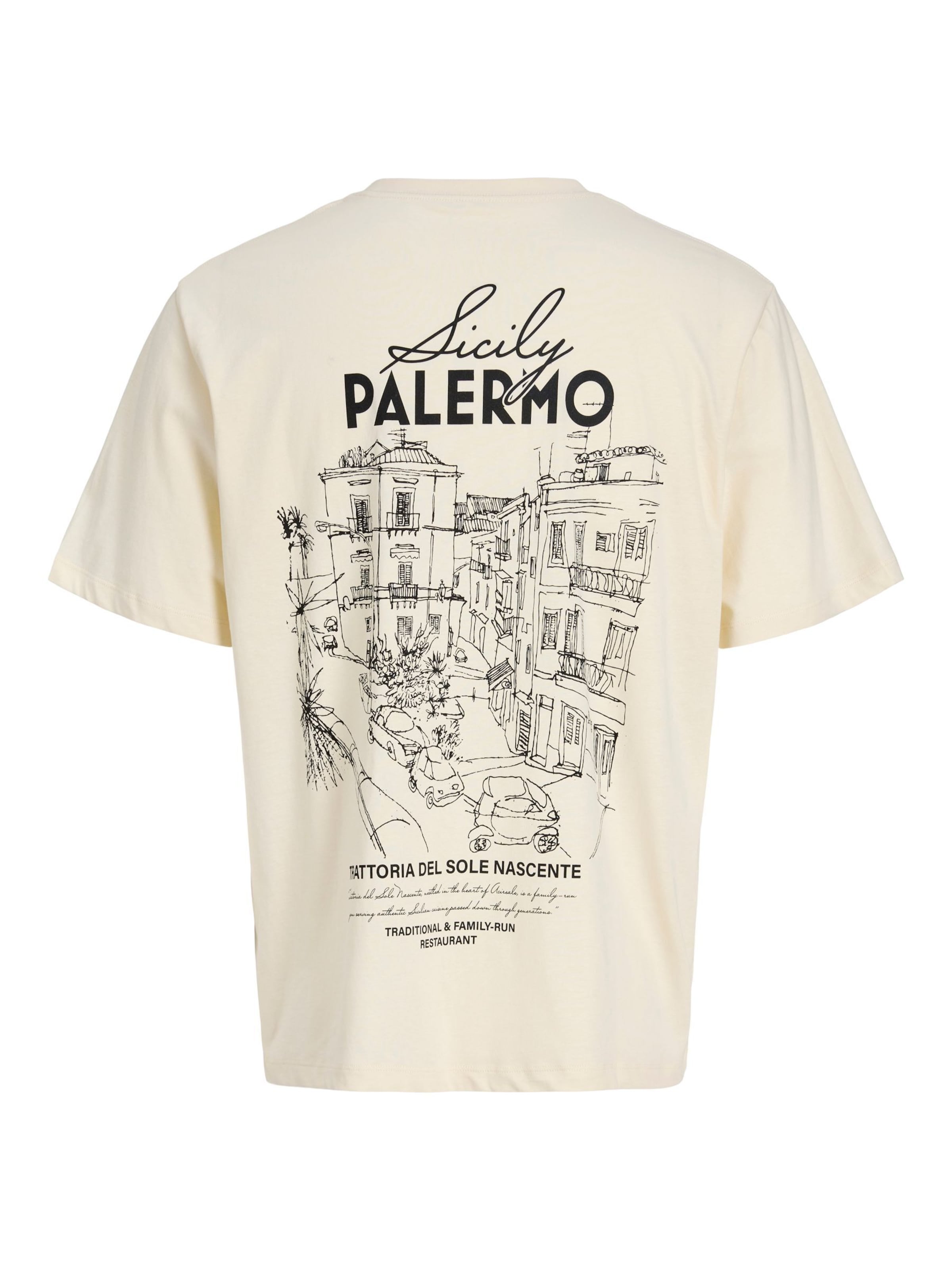 Maglietta 'JORVacation' di JACK & JONES in bianco