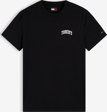 juoda Tommy Jeans Marškinėliai: priekis