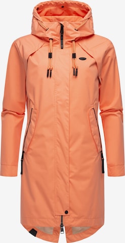 Manteau fonctionnel 'Rejany' Ragwear en orange : devant