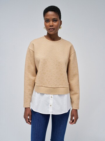 Salsa Jeans Trui in Beige: voorkant