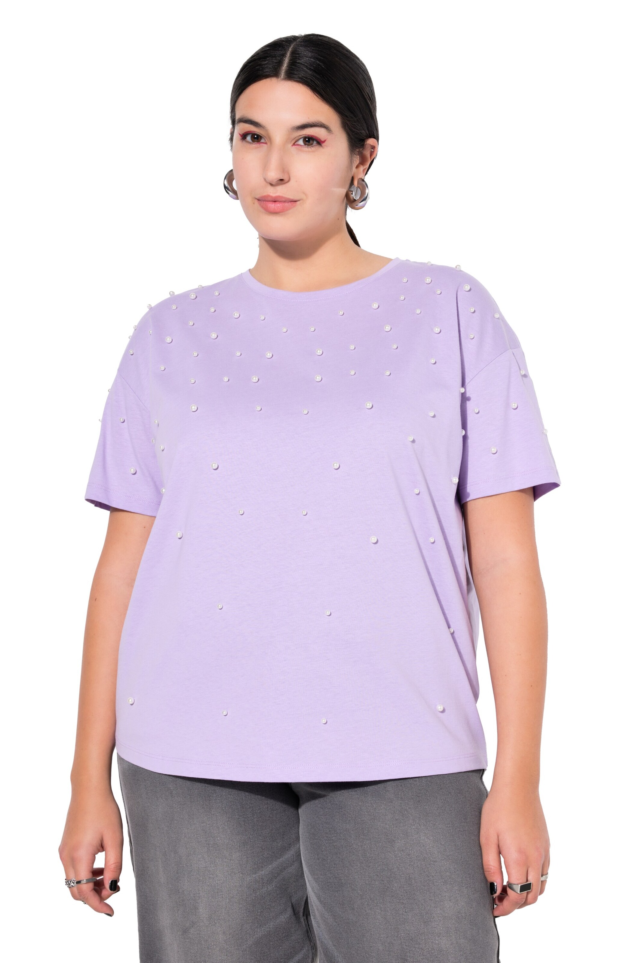 T-shirt Studio Untold en violet : devant