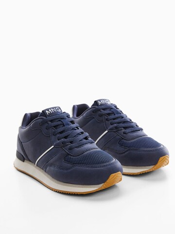 MANGO KIDS Sneakers 'Aira' in Blauw: voorkant