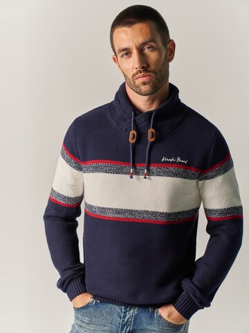 KOROSHI - Jersey en azul: frente