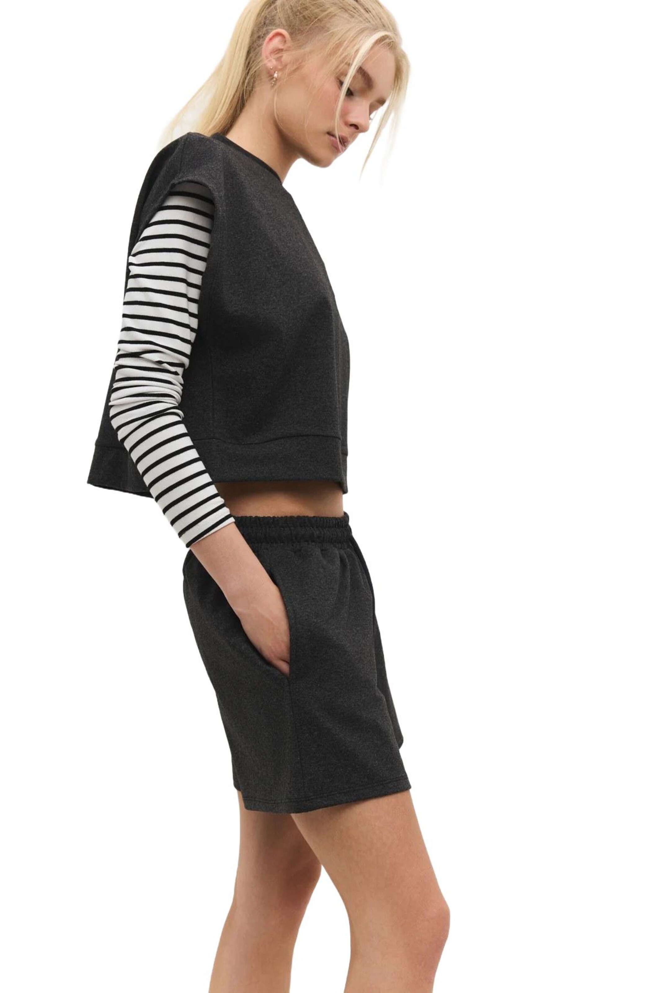No Matter What Loosefit Broek in Zwart