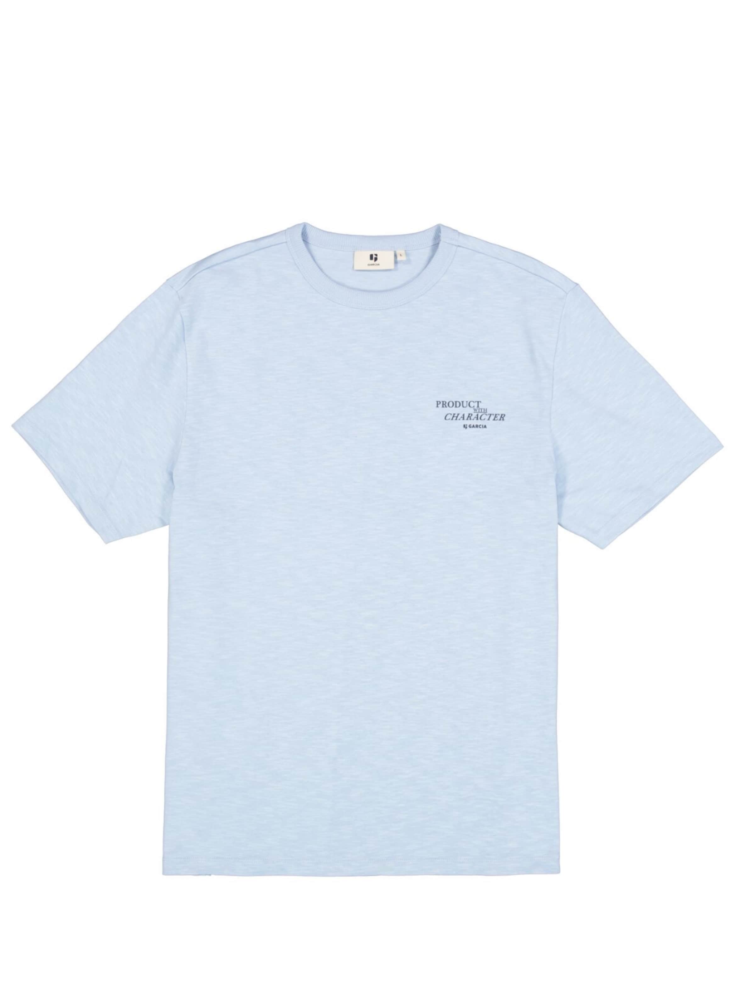GARCIA Shirt 'Garcia - Dames t-shirt' in Blue: front