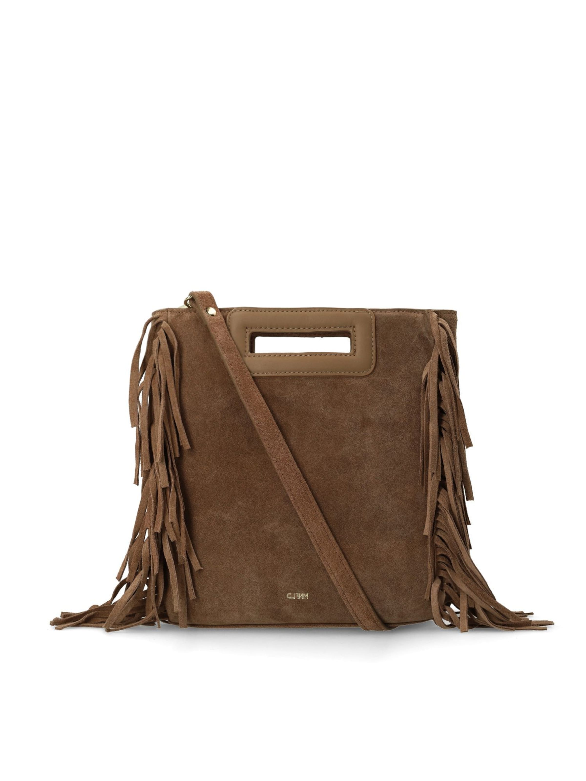 MANFIELD Handtasche in taupe, Produktansicht