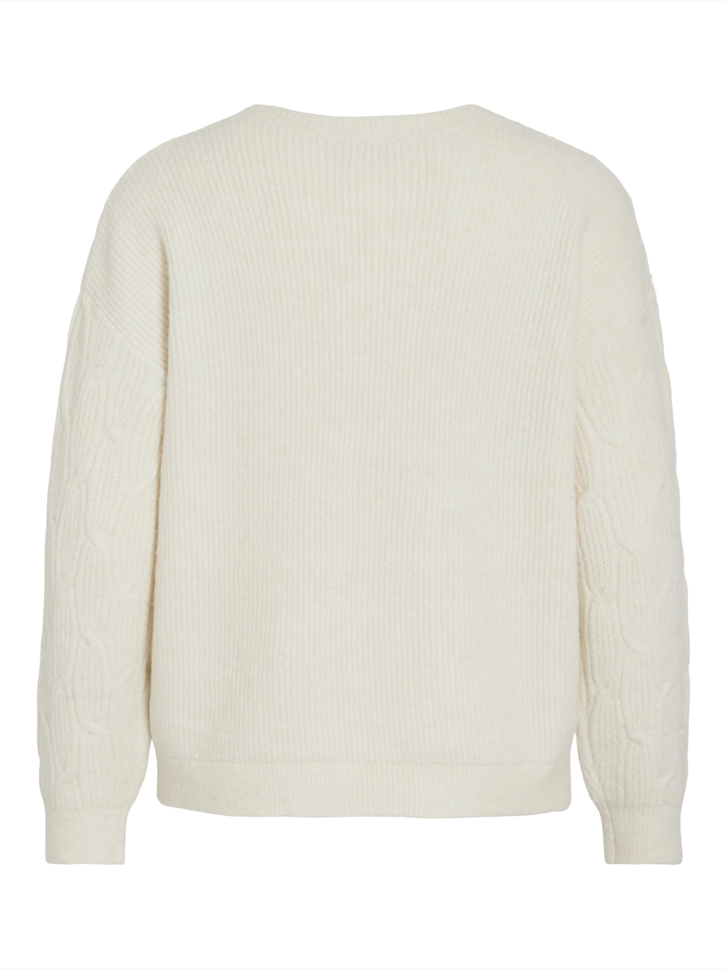 VILA Sweater 'VILassia' in White