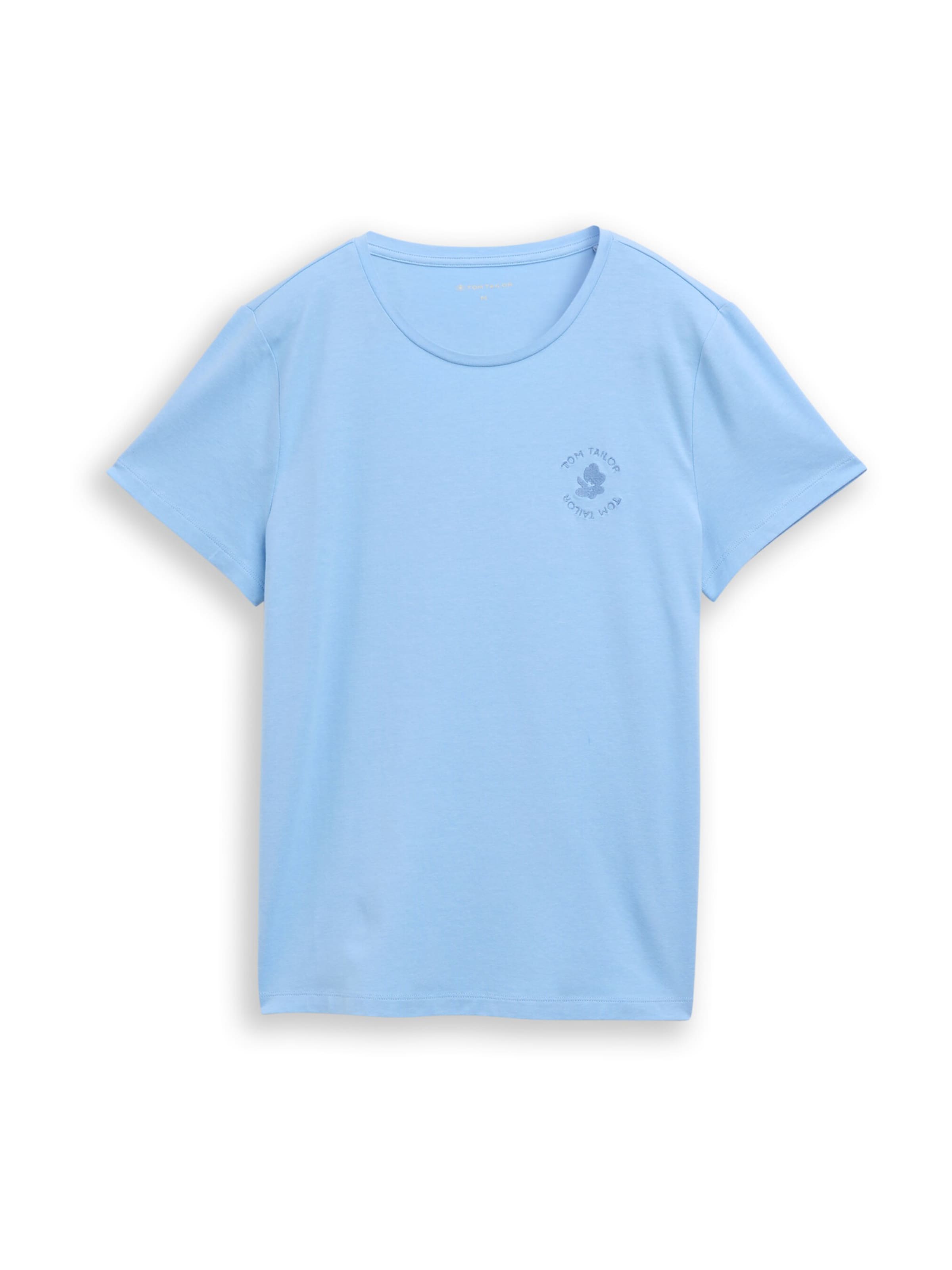 TOM TAILOR Tričko - Modrá: predná strana