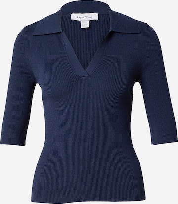 & Other Stories Kampsun, värv sinine: eest vaates