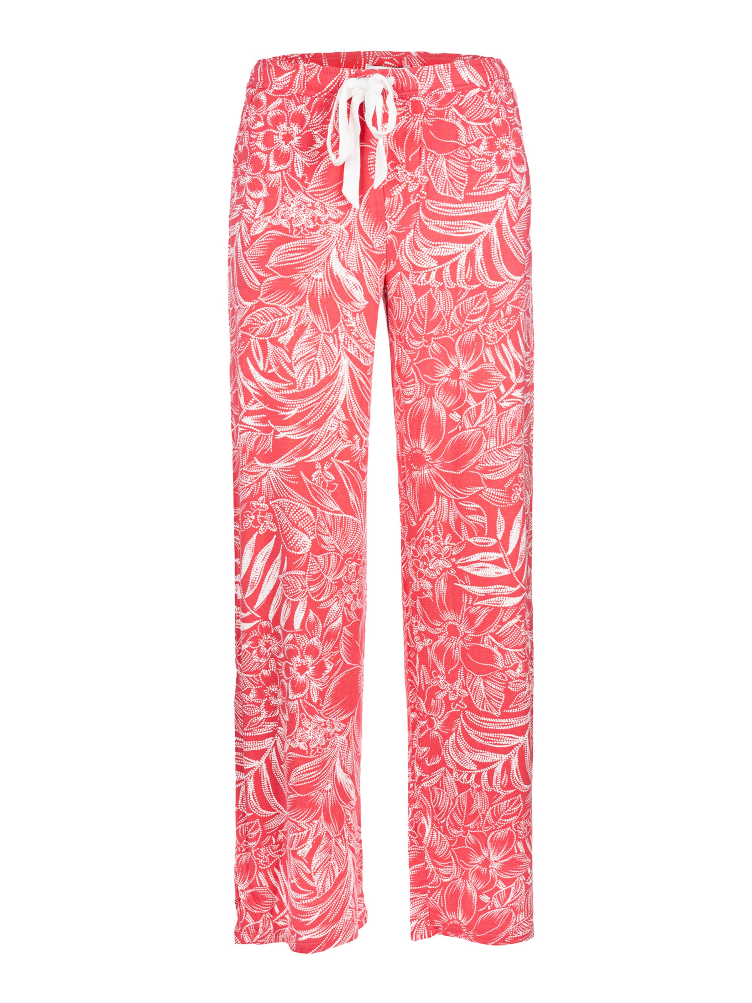 PJ Salvage Pyjamahose ' Lazy Days ' in Pink: Vorderseite