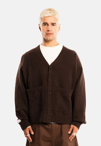 Giacchetta di Another Cotton Lab in marrone: frontale