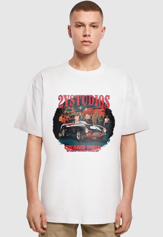 2Y Studios Shirt 'World Championship' in White: front