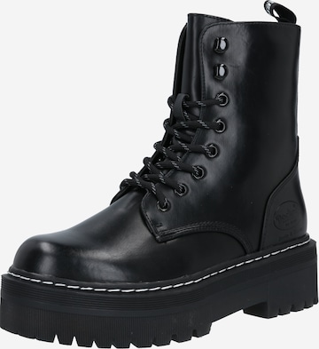 Dockers by Gerli Lace-up bootie in Black: front