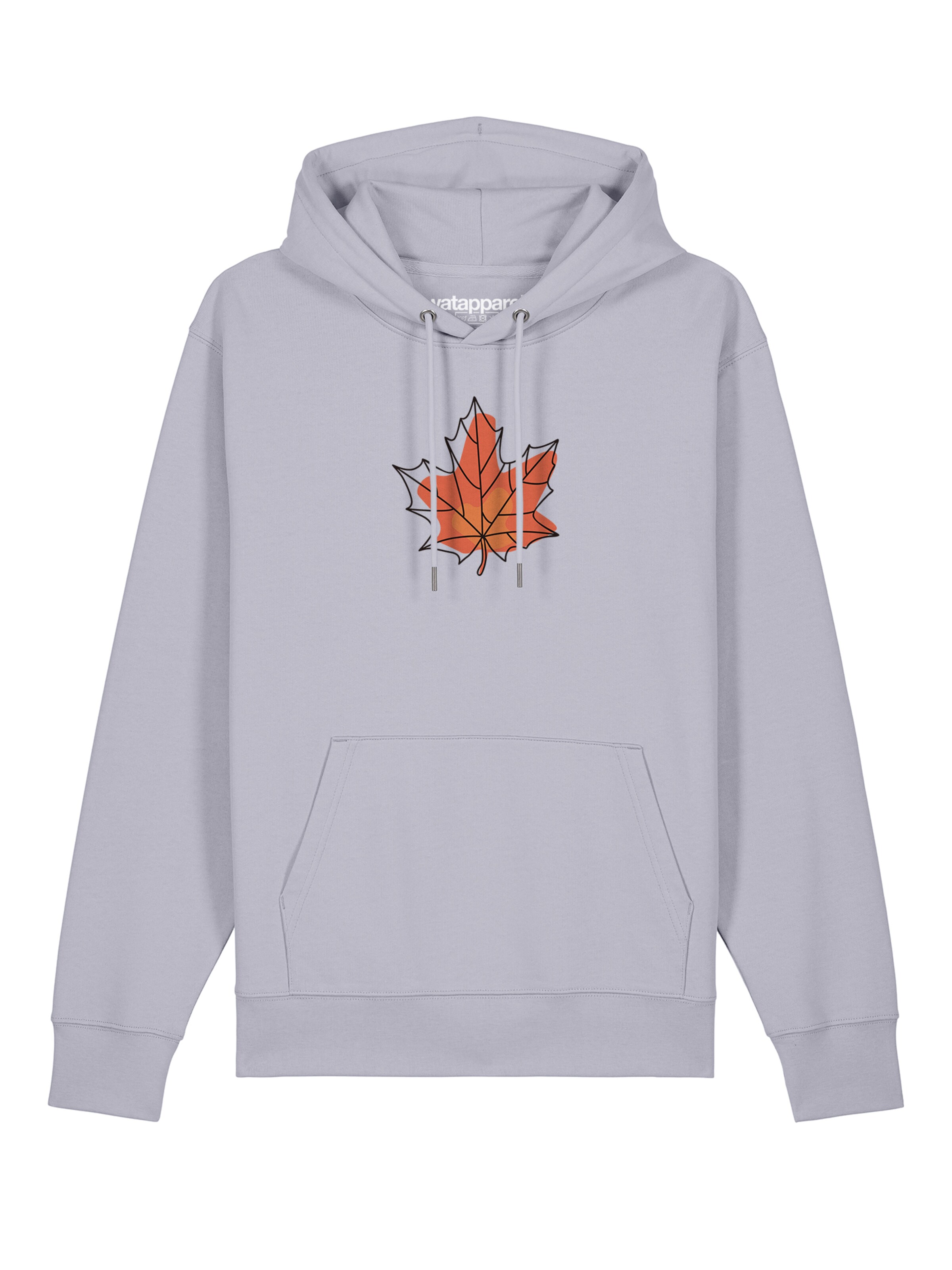 Watapparel Sweatshirt ' Herbst ' in Lila: voorkant